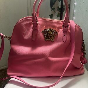 Versace pink purse Used